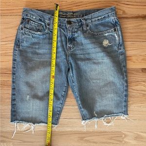 Abercrombie and Fitch cut off jean shorts